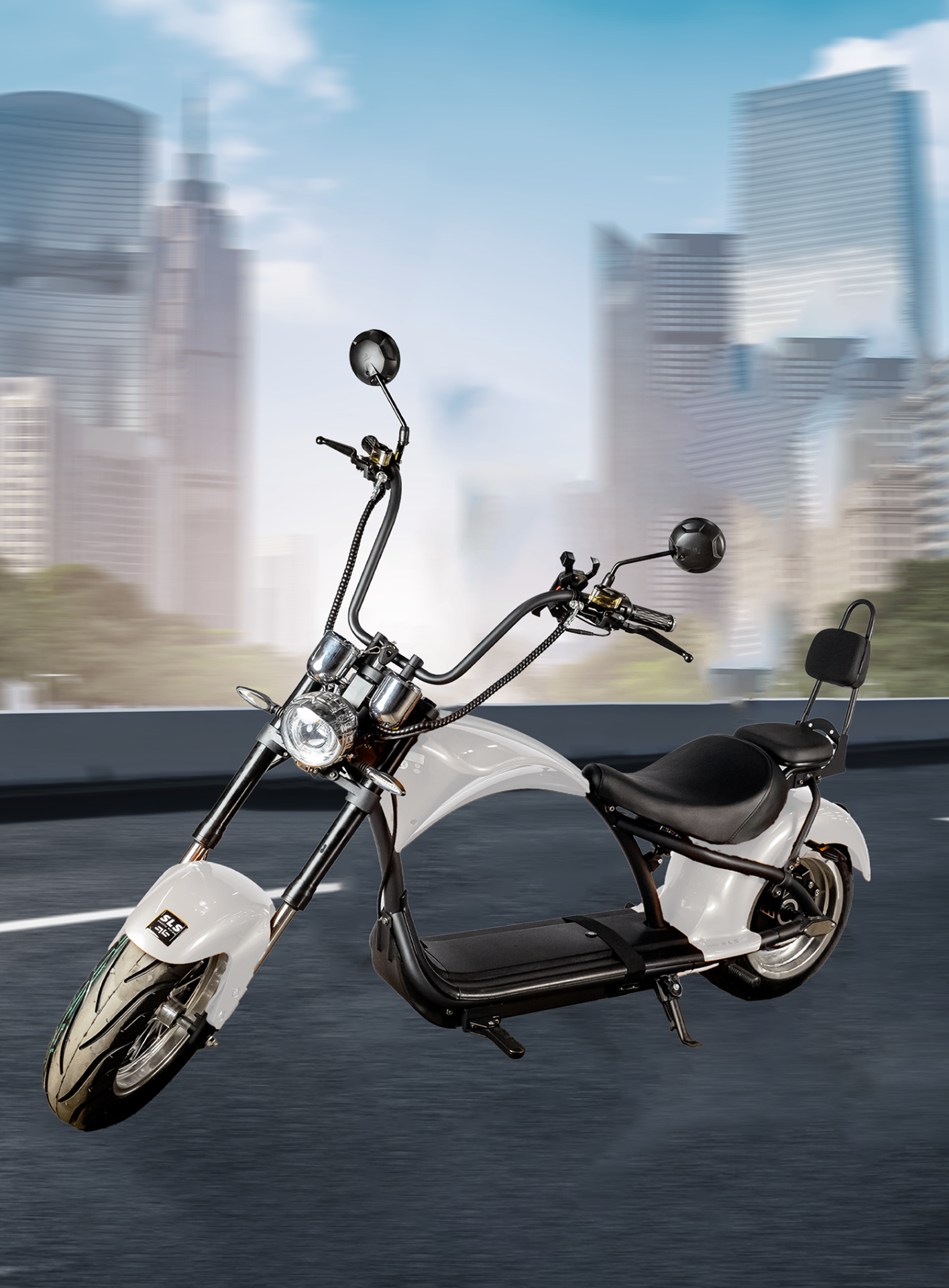 Moto elétrica Chopper Arctic