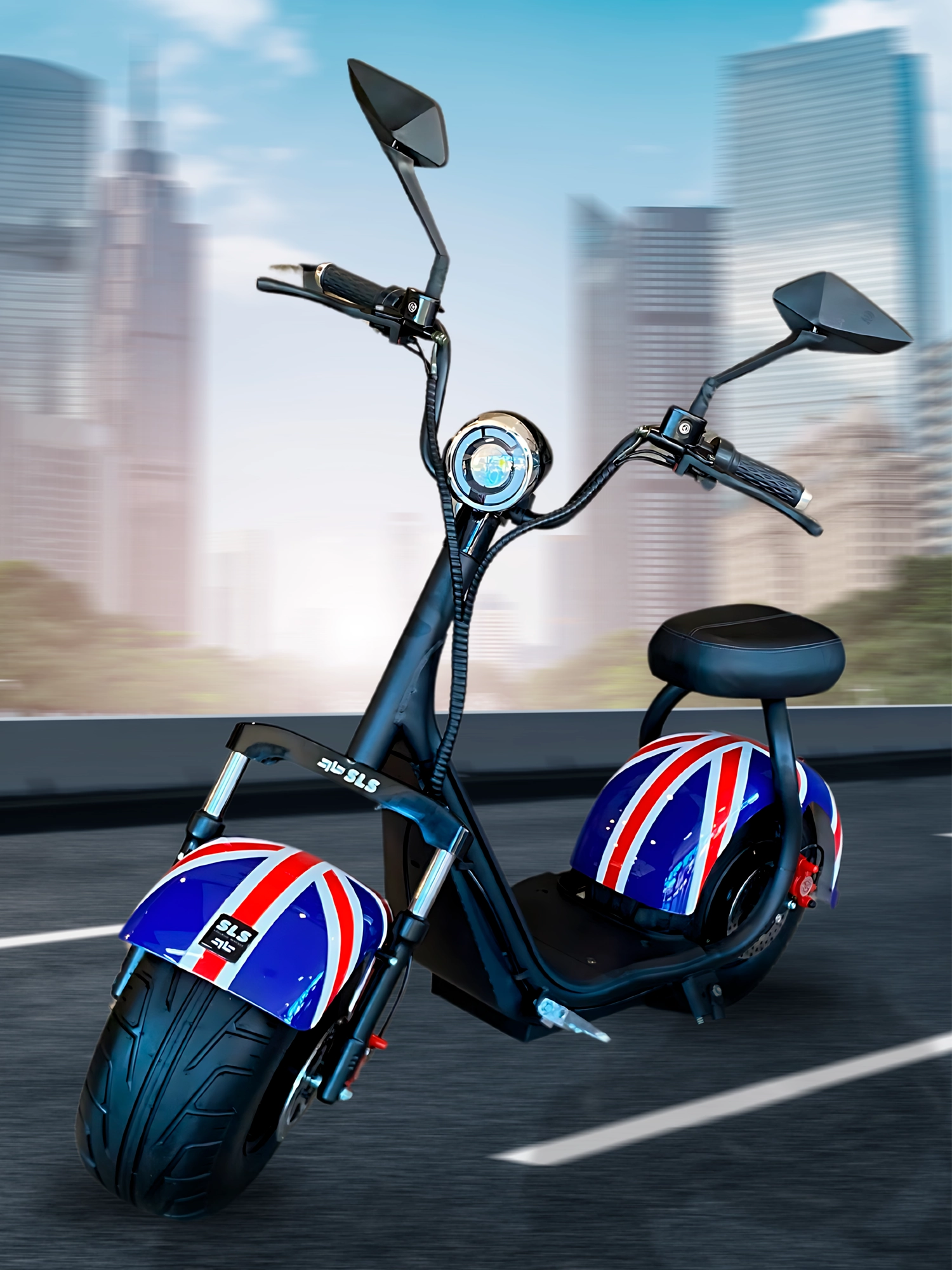 Moto elétrica SLS 1.0 Britânica